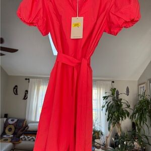 Tommy Bahama Red On The Knee Mini Dress